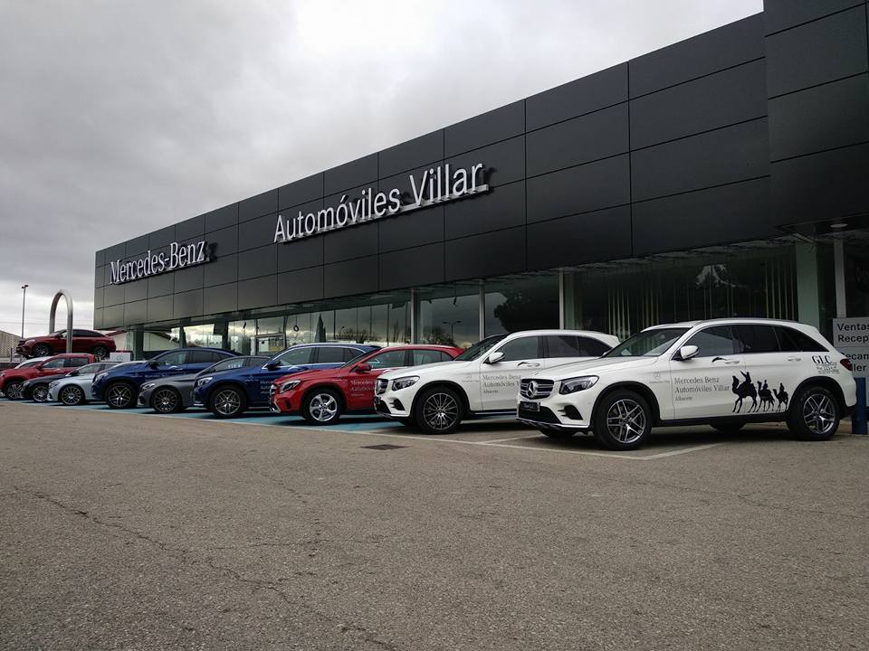 Colaboradores de venta con Automóviles Villar (Mercedes Benz de Albacete) y MG Villar 1