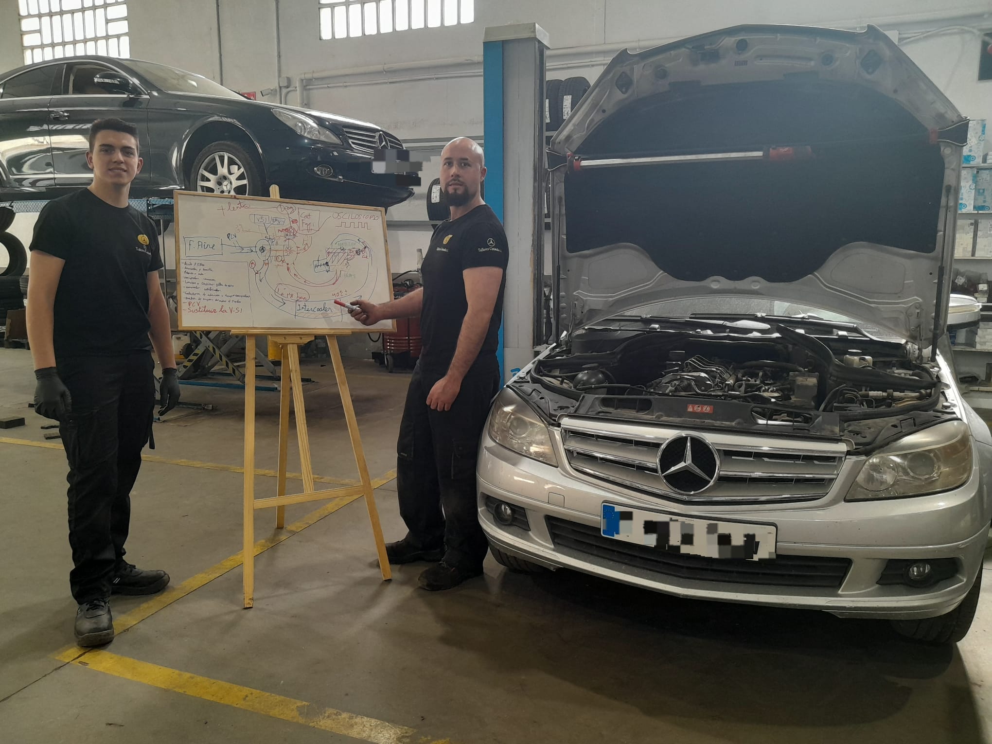 Trabajando en vehículos 6