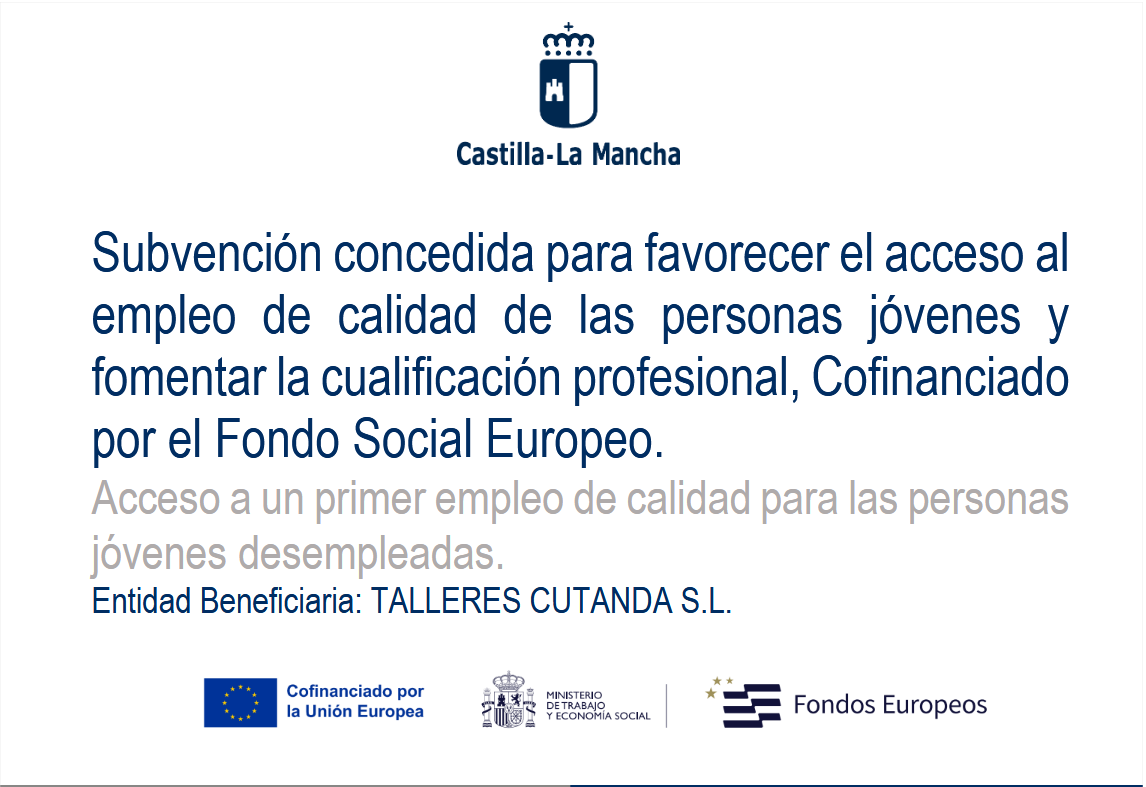 Subvención acceso a primer empleo de calidad a jóvenes desempleadas